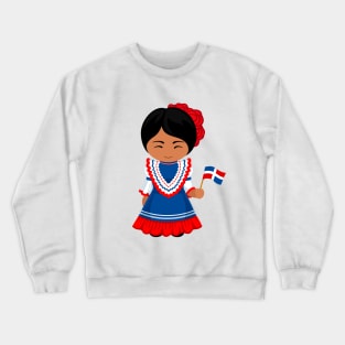 Woman let's dance merengue - bachata Crewneck Sweatshirt